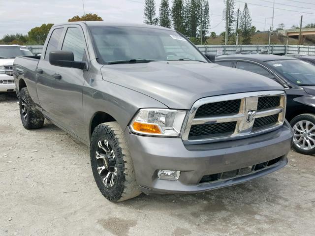 1D7RB1GP5AS177438 - 2010 DODGE RAM 1500 GRAY photo 1