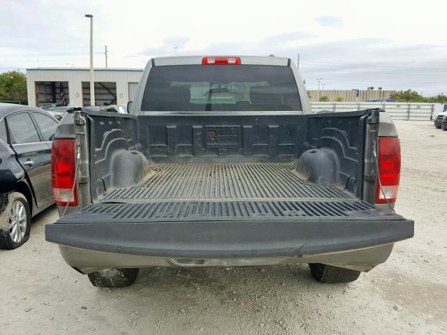 1D7RB1GP5AS177438 - 2010 DODGE RAM 1500 GRAY photo 9