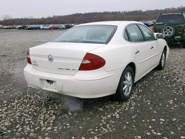 2G4WD582961216570 - 2006 BUICK LACROSSE C WHITE photo 4