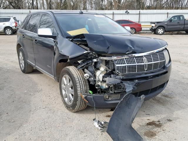 2LMDU68C58BJ26274 - 2008 LINCOLN MKX BLACK photo 1