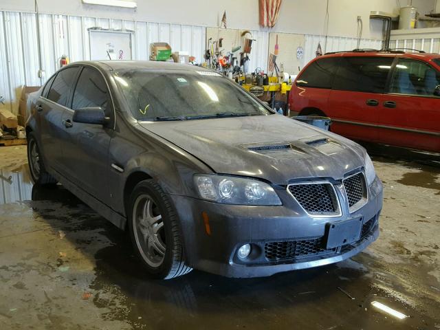 6G2ER57718L124906 - 2008 PONTIAC G8 GRAY photo 1