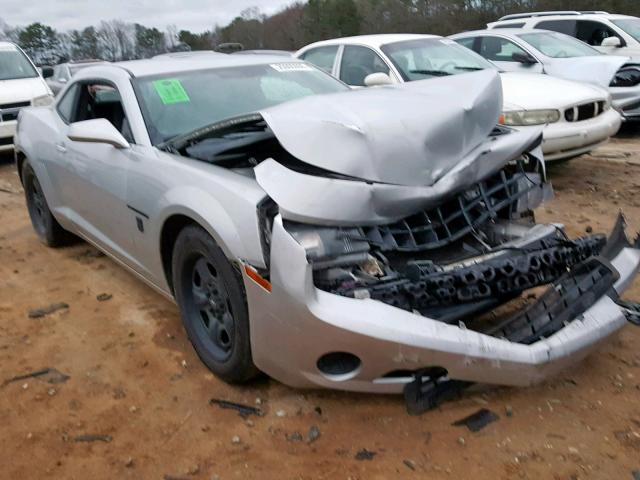 2G1FA1ED7B9141772 - 2011 CHEVROLET CAMARO LS SILVER photo 1