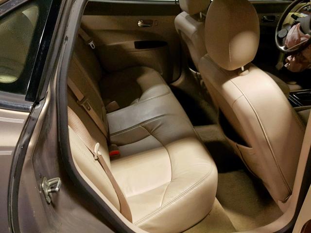 2G4WD582771180492 - 2007 BUICK LACROSSE C TAN photo 6