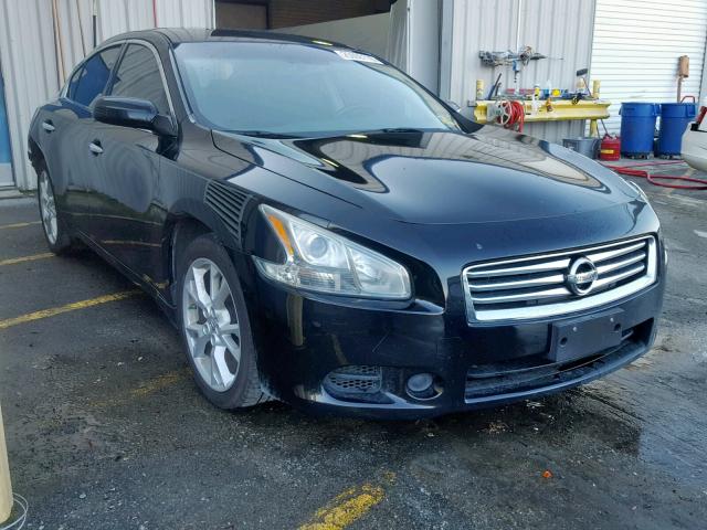 1N4AA5AP7CC832602 - 2012 NISSAN MAXIMA S BLACK photo 1