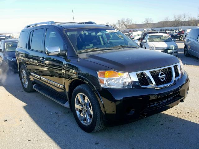 5N1BA0NE9CN600027 - 2012 NISSAN ARMADA SV BLACK photo 1