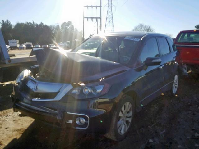 5J8TB2H29BA005768 - 2011 ACURA RDX BLACK photo 2