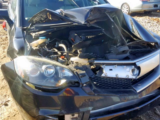 5J8TB2H29BA005768 - 2011 ACURA RDX BLACK photo 9