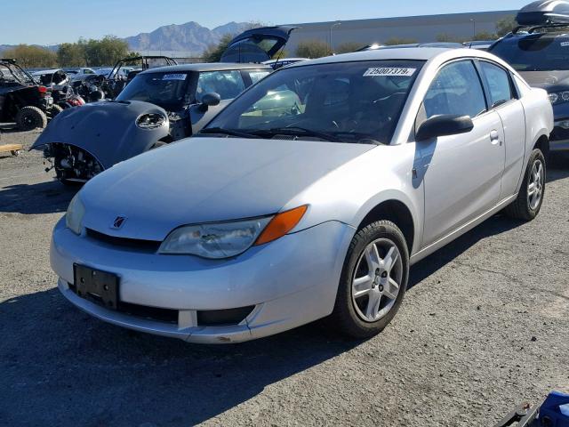 1G8AN15F57Z100992 - 2007 SATURN ION LEVEL SILVER photo 2