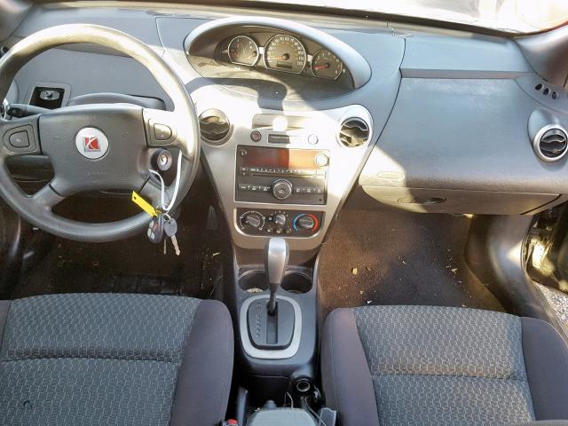 1G8AN15F57Z100992 - 2007 SATURN ION LEVEL SILVER photo 9