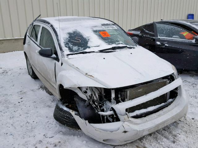 1B3CB4HA4BD238328 - 2011 DODGE CALIBER SX WHITE photo 1