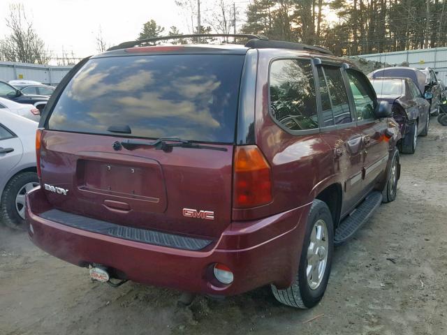 1GKDT13SX52339568 - 2005 GMC ENVOY RED photo 4