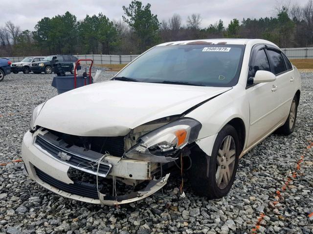 2G1WU581269385237 - 2006 CHEVROLET IMPALA LTZ WHITE photo 2