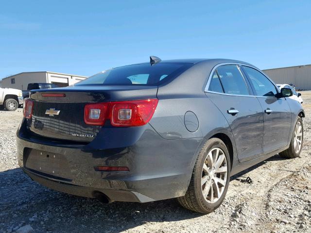 1G11F5SL4FF131938 - 2015 CHEVROLET MALIBU LTZ ნაცრისფერი ფოტო 4