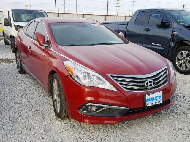 KMHFG4JG1FA454278 - 2015 HYUNDAI AZERA RED photo 1