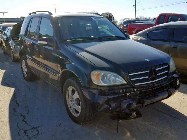 4JGAB57E23A419930 - 2003 MERCEDES-BENZ ML 350 BLACK photo 1