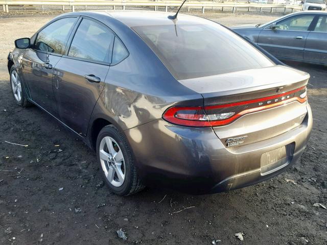 1C3CDFBB8FD406195 - 2015 DODGE DART SXT GRAY photo 3