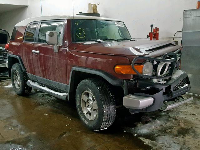 JTEBU11FX8K034559 - 2008 TOYOTA FJ CRUISER RED photo 1