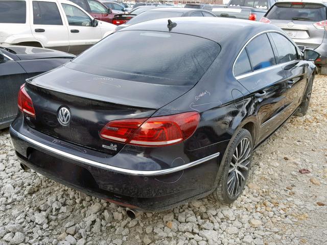 WVWGU7AN5EE513115 - 2014 VOLKSWAGEN CC VR6 4MO BLACK photo 4