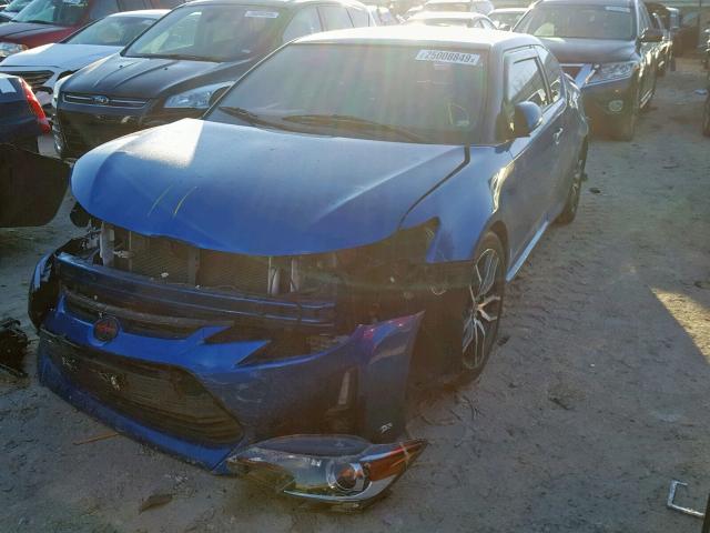JTKJF5C70F3091666 - 2015 TOYOTA SCION TC ლურჯი ფოტო 2