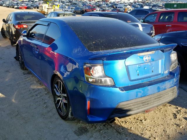 JTKJF5C70F3091666 - 2015 TOYOTA SCION TC ლურჯი ფოტო 3