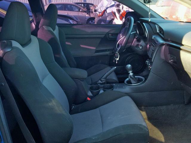 JTKJF5C70F3091666 - 2015 TOYOTA SCION TC ლურჯი ფოტო 5