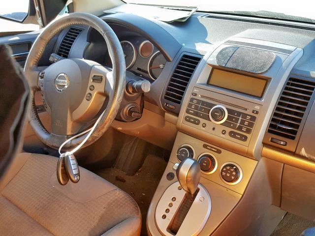 3N1AB61E98L677030 - 2008 NISSAN SENTRA 2.0 SILVER photo 10