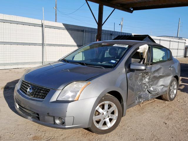 3N1AB61E98L677030 - 2008 NISSAN SENTRA 2.0 SILVER photo 2