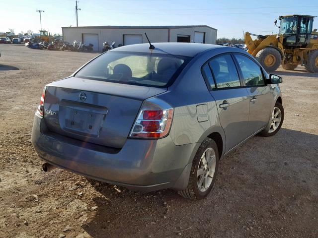 3N1AB61E98L677030 - 2008 NISSAN SENTRA 2.0 SILVER photo 4