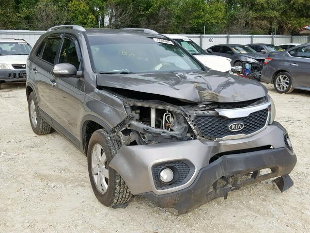 5XYKT3A12BG040778 - 2011 KIA SORENTO BA BROWN photo 1