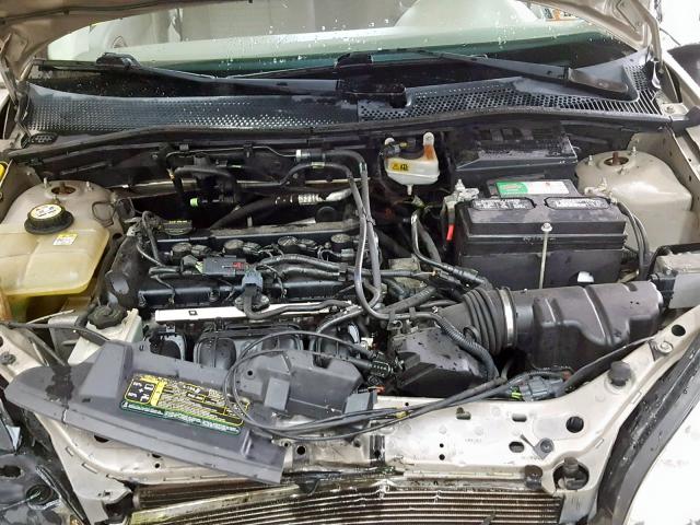 1FAFP34N36W152914 - 2006 FORD FOCUS ZX4 GOLD photo 7