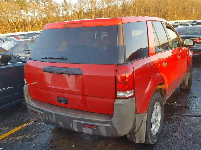 5GZCZ23D64S857266 - 2004 SATURN VUE RED photo 4