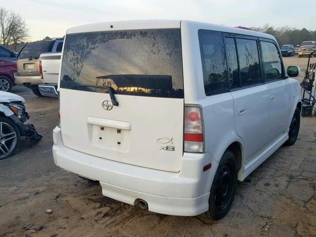 JTLKT324164030261 - 2006 TOYOTA SCION XB 白色 照片 4