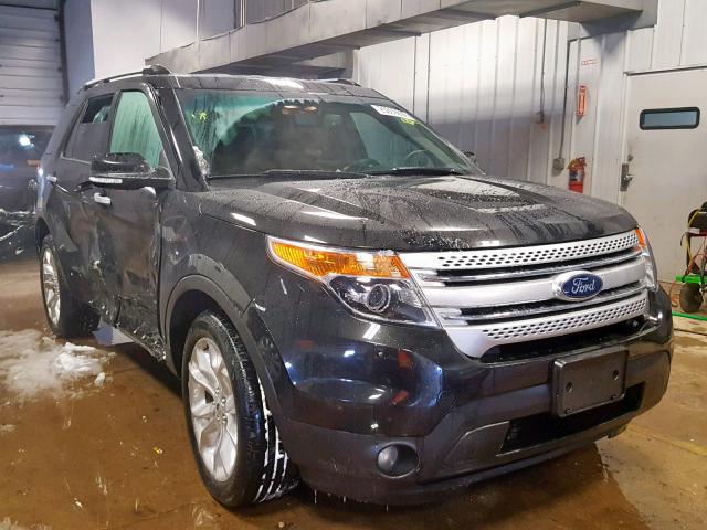 1FM5K8D82FGB66322 - 2015 FORD EXPLORER X BLACK photo 1