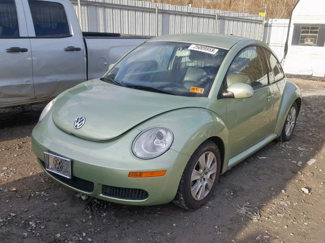 3VWPW31C99M515240 - 2009 VOLKSWAGEN NEW BEETLE Yaşıl foto 2