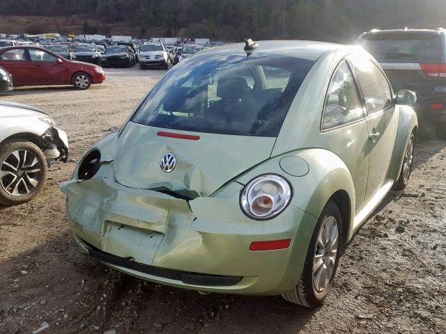 3VWPW31C99M515240 - 2009 VOLKSWAGEN NEW BEETLE Yaşıl foto 4