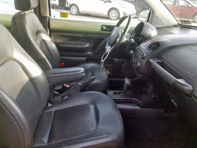 3VWPW31C99M515240 - 2009 VOLKSWAGEN NEW BEETLE Yaşıl foto 5