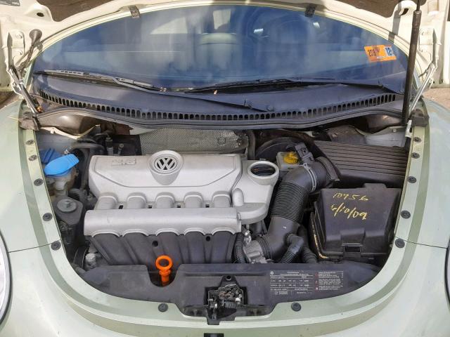 3VWPW31C99M515240 - 2009 VOLKSWAGEN NEW BEETLE Yaşıl foto 7