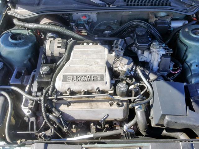 1G1LT53T9NY167949 - 1992 CHEVROLET CORSICA LT GREEN photo 7