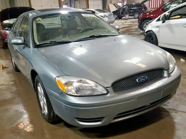 1FAFP56U56A205450 - 2006 FORD TAURUS SEL GRAY photo 1