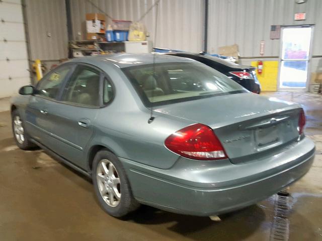 1FAFP56U56A205450 - 2006 FORD TAURUS SEL GRAY photo 3