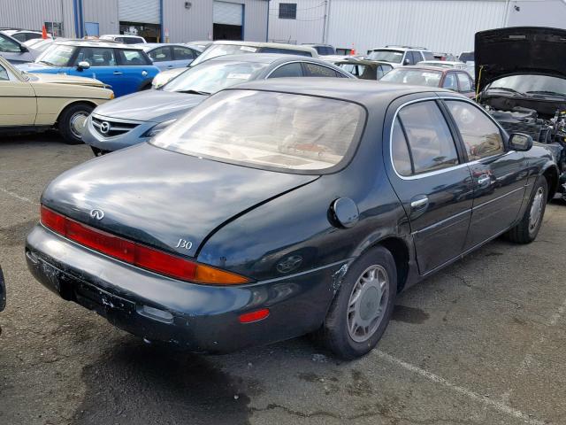 JNKAY21D3RM113861 - 1994 INFINITI J30 GREEN photo 4