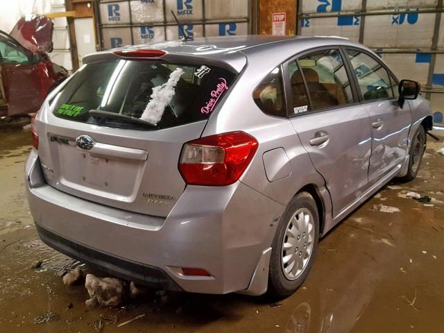 JF1GPAA66CH213761 - 2012 SUBARU IMPREZA BA SILVER photo 4