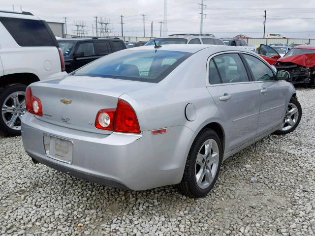 1G1ZH57B49F223990 - 2009 CHEVROLET MALIBU 1LT 银色 照片 4