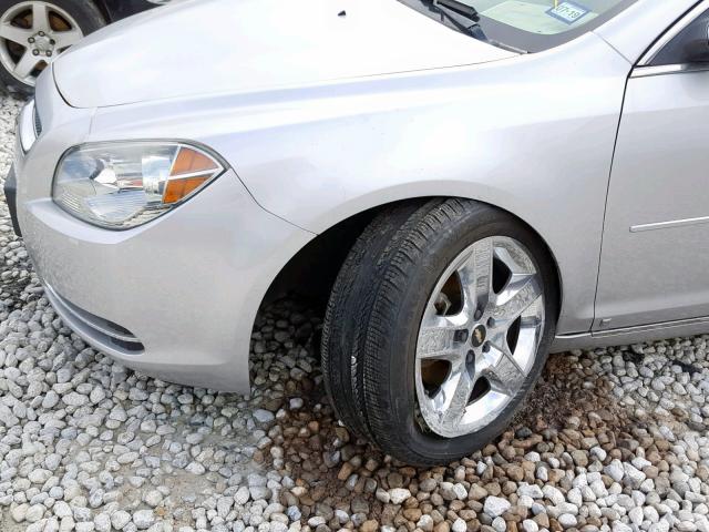 1G1ZH57B49F223990 - 2009 CHEVROLET MALIBU 1LT 银色 照片 9