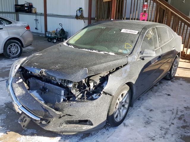 1G11C5SL7FF125513 - 2015 CHEVROLET MALIBU 1LT BLACK photo 2