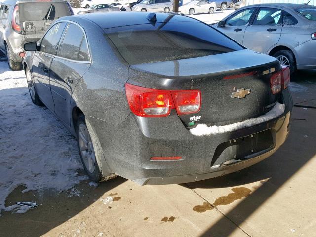 1G11C5SL7FF125513 - 2015 CHEVROLET MALIBU 1LT BLACK photo 3