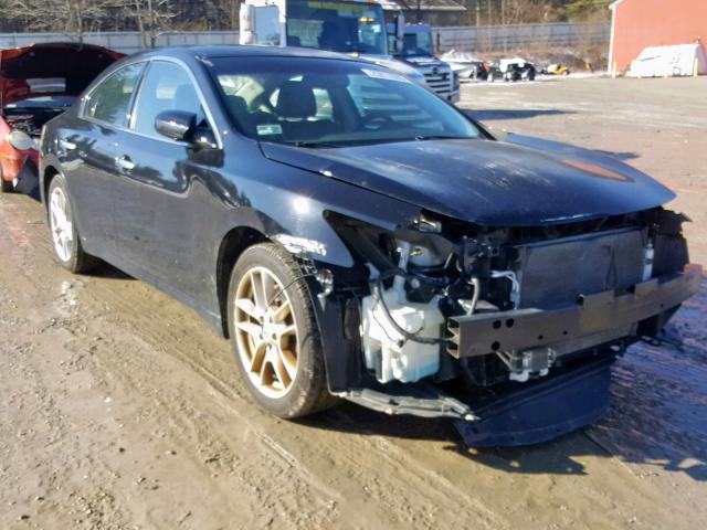 1N4AA5AP6AC814394 - 2010 NISSAN MAXIMA S BLACK photo 1