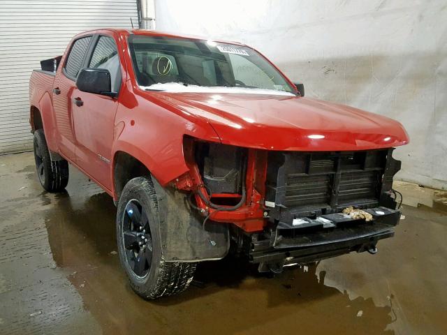 1GCGTCEN8J1124976 - 2018 CHEVROLET COLORADO L RED photo 1