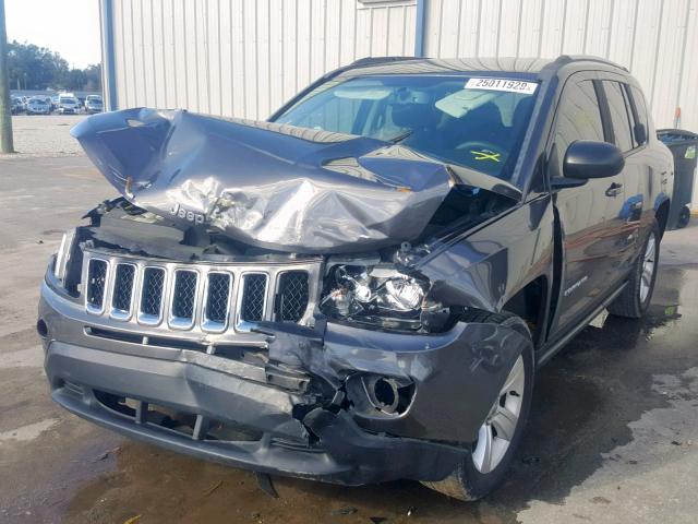 1C4NJCBB0FD281270 - 2015 JEEP COMPASS SP 灰色 照片 2