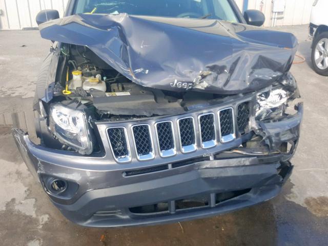 1C4NJCBB0FD281270 - 2015 JEEP COMPASS SP 灰色 照片 9